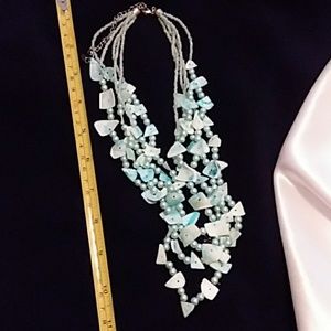 Shell and Pearl Necklace